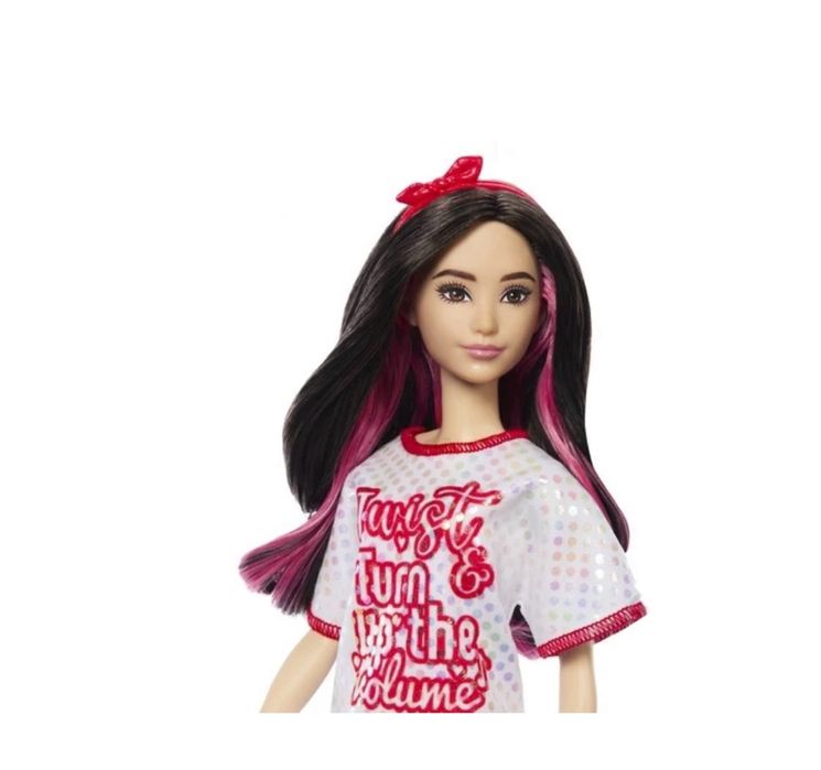 Лялька Barbie "Модниця" в блискучій сукні-футболці