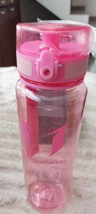 Butelka Super Sparrow 1000 ml różowa