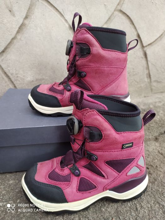 Ecco BOA 31 38 сапоги на дівчинку зимові чоботи черевики ботинки ессо