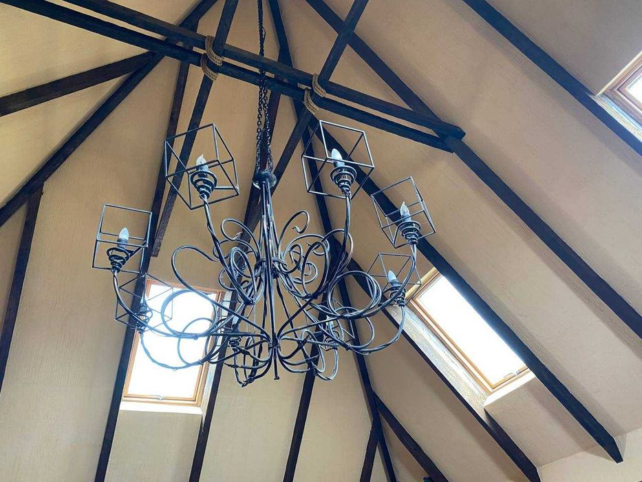 Люстра навісна металева в наявності 2шт по 5000грн