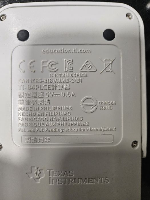 Calculadora TI-84 Plus CE-T  python esition