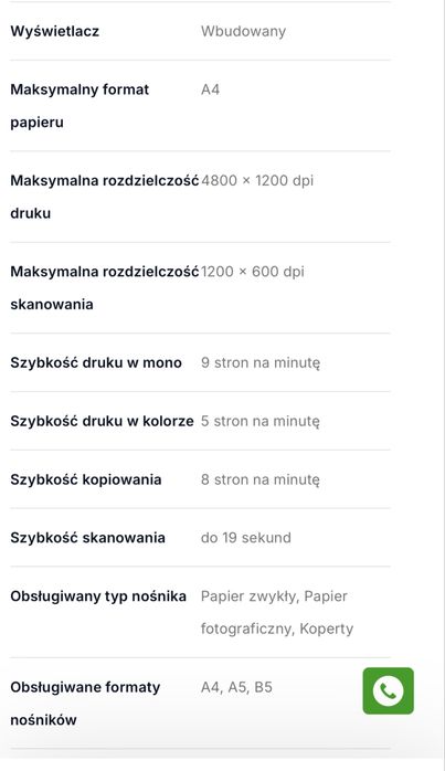 Drukarka canon pixma g4511