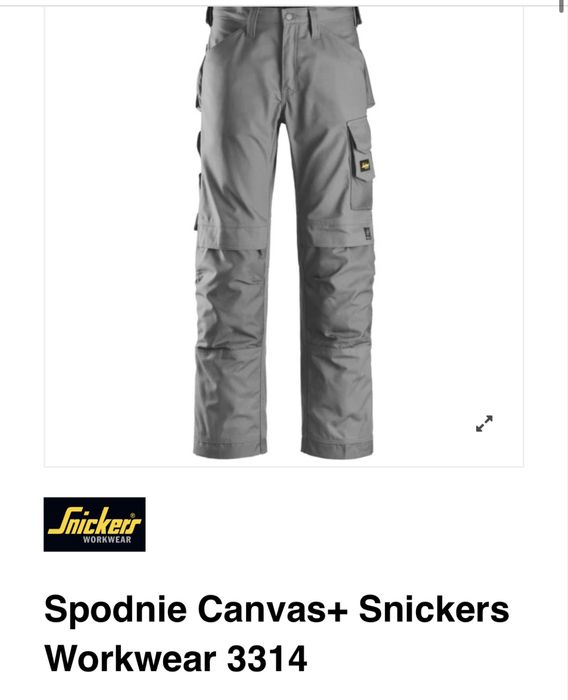 Spodnie robocze SNICKERS r.46