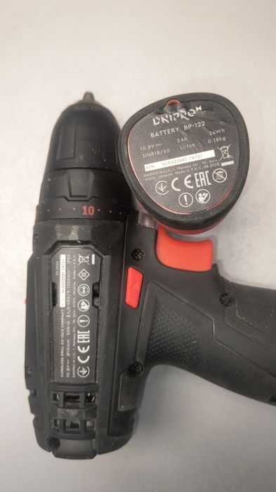 Акумуляторний дриль -шуруповерт Dnipro-M CD-12CX compact