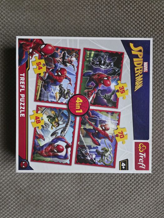 Marvel Spider-Man puzzle 4in1 Trefl