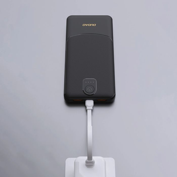 Powerbank Dudao K10Pro 2,4A 20000mAh 2 x USB-A - czarny