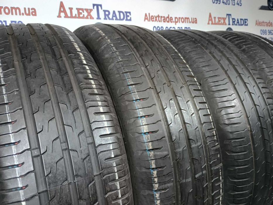 4 шт. 185/65 R15 Continental EcoContact 6 літні шини вживані
