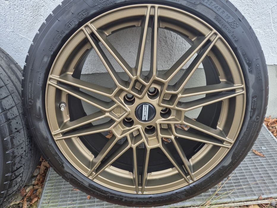 Koła letnie 19 cali 5x112 brązowe