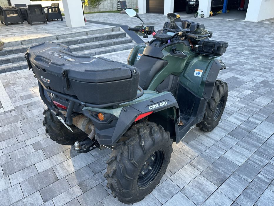 Quad Can Am outlander 570 xu + pług na zime FVat