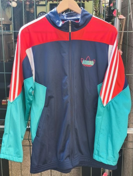 Casaco Adidas Tamanho L Verde/Vermelho/Azul/Branco SPORTPRO PORTUGAL