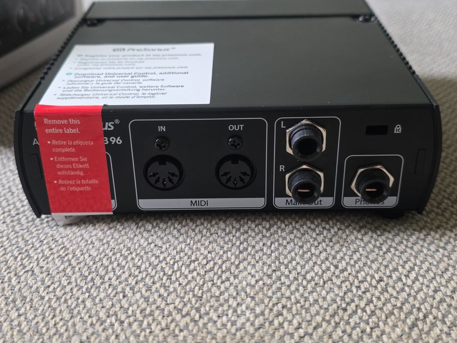 Аудіокарта PreSonus AudioBox USB 96 (Стан нової)