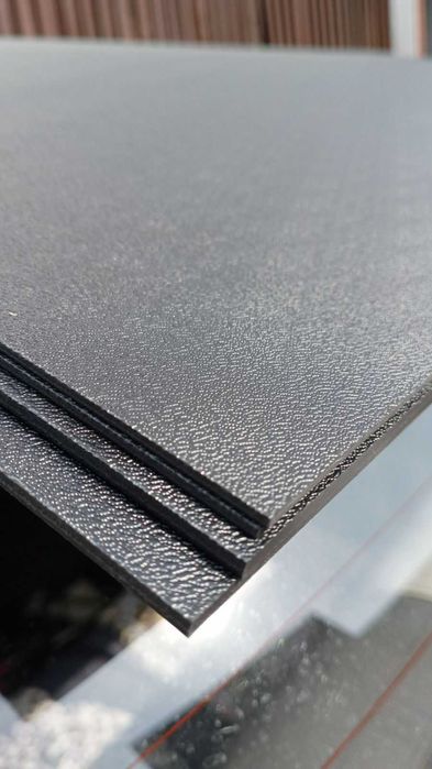 Пластик листовой ABS чорний товщина =2мм ціна за кВ.м