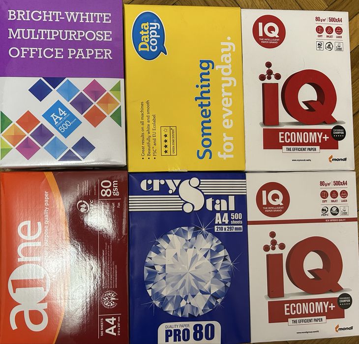 Бумага офисная А4