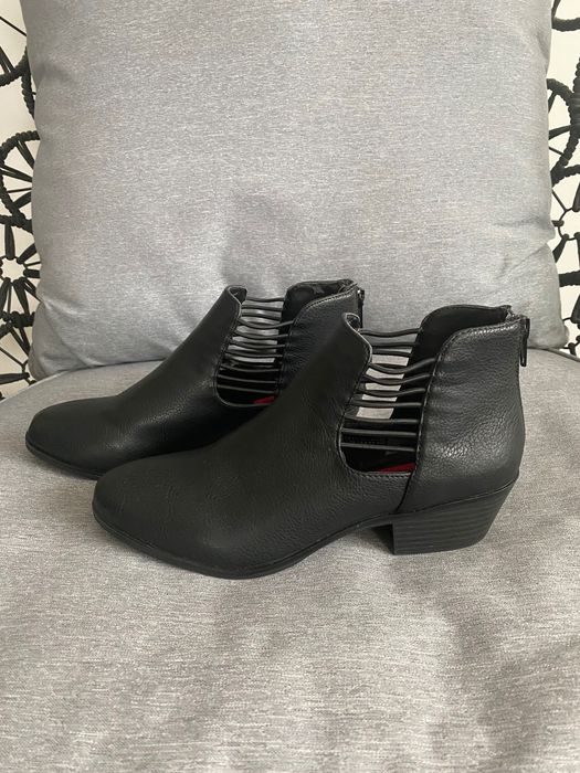Botki czarne London Rebel 37