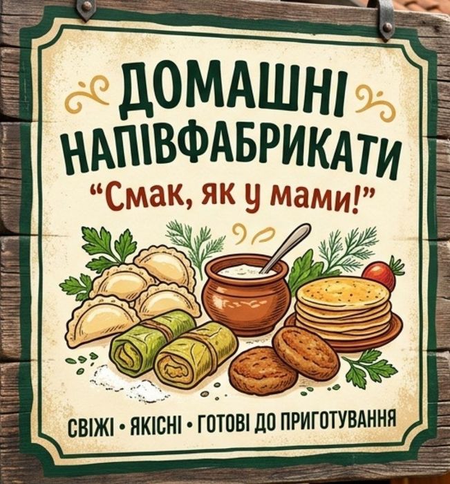 Пропонуємо Домашні напів фабриканти