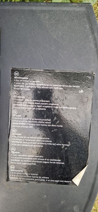 Grill gazowy, na gaz