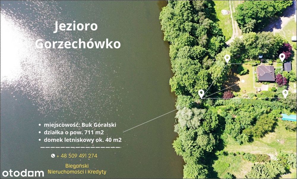 Domek letniskowy przy linii brzegowej