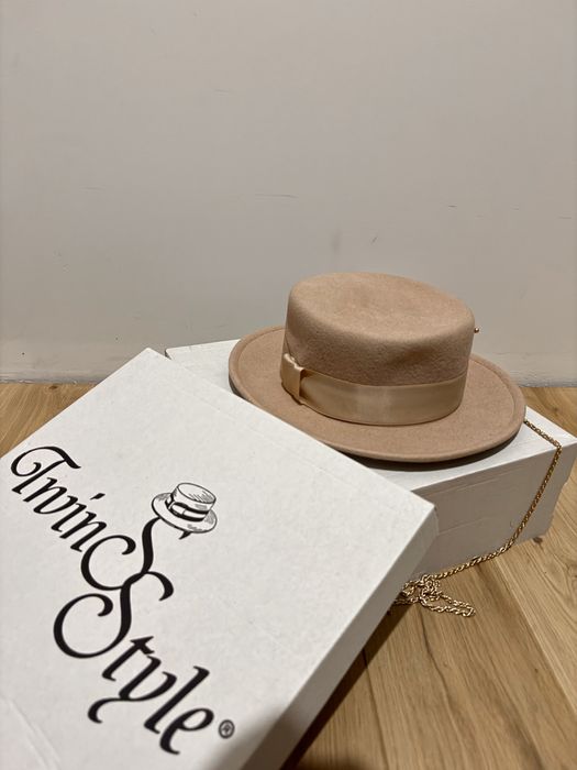 Шляпа(капелюх) 100% фетр. Канатьє.  Український виробник TwinsStyle