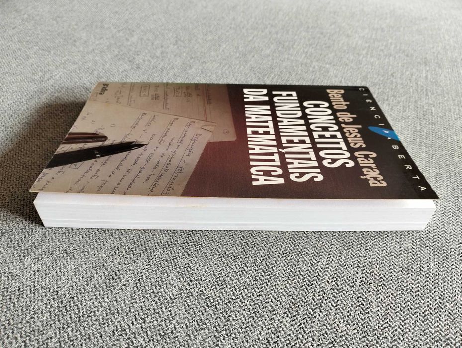 Livro "Conceitos fundamentais da matemática" Bento de jesus Caraça
