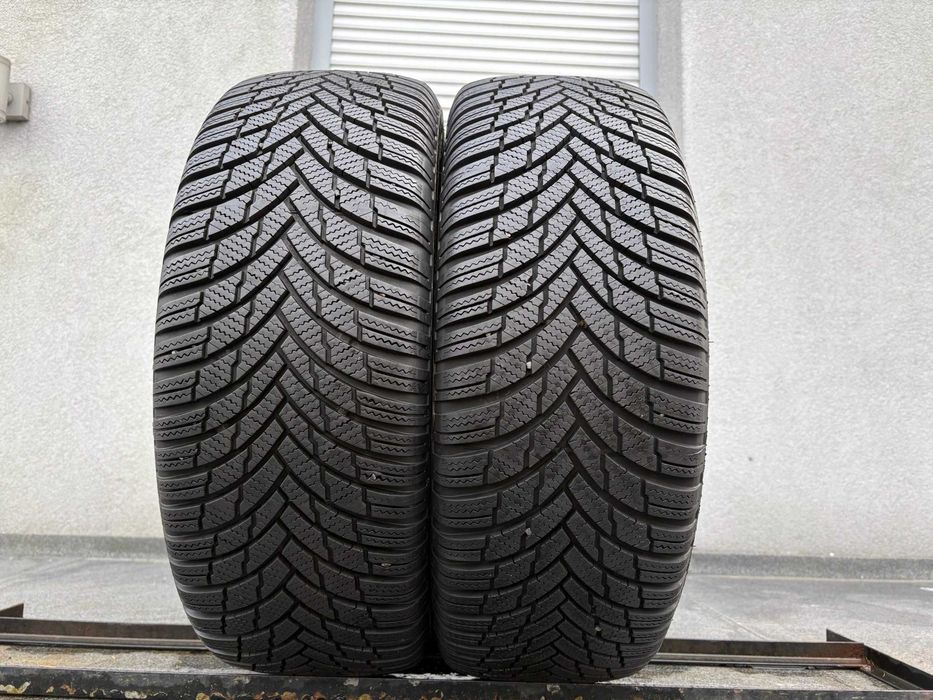 x2 zimowe 215/60R16 Firestone 8,6mm 100% bieżnika 2023r bdb stan Z8012
