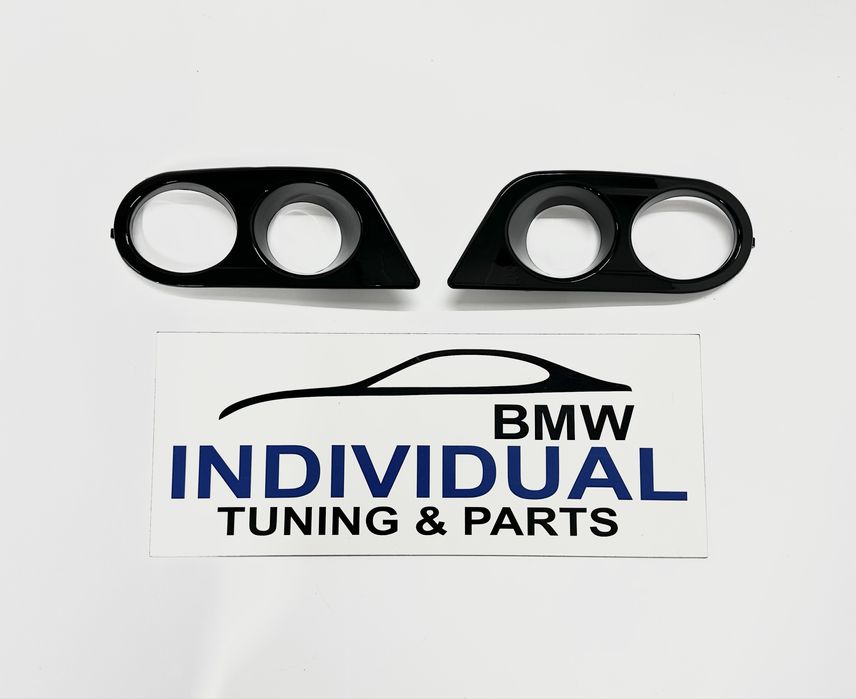 Bmw e46 решітки накладки на туманки кришки противотуманок туманки E46