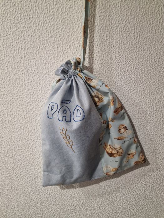 Sacos do pão em tecido