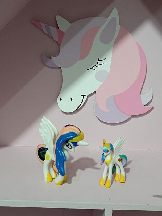 My Little Pony dwie figurki Princess Celestia G4 Hasbro kucyk MLP