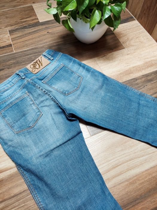 Nowe Szorty jeansowe bikery krótkie spodenki jeansowe Zara r.38