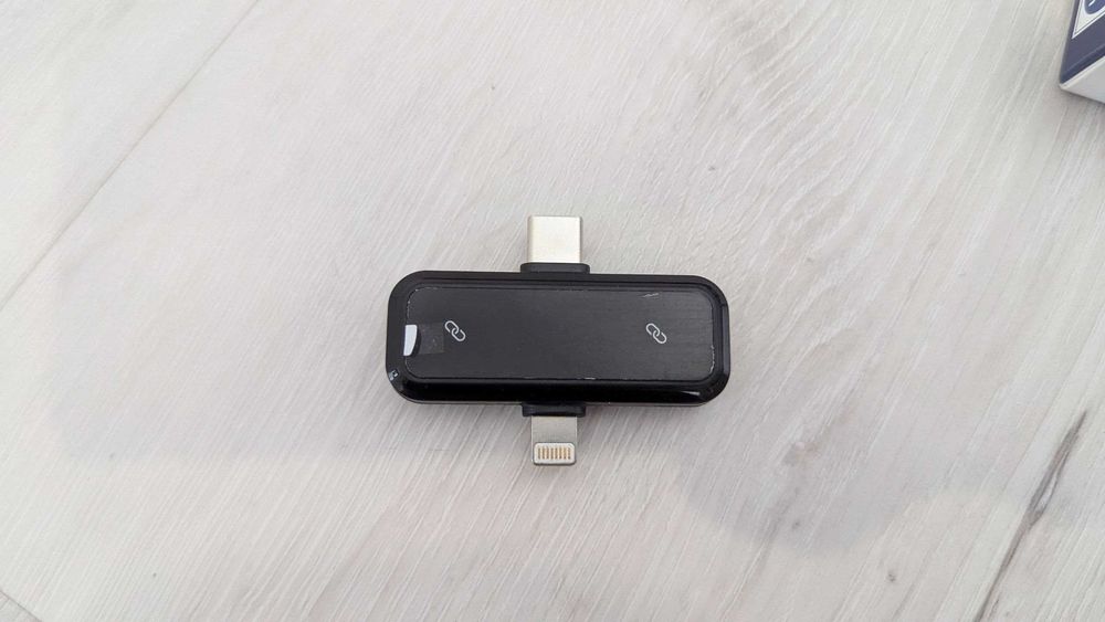 Бездротові петличні мікрофони Gicorino H16 2в1 для iPhone Android