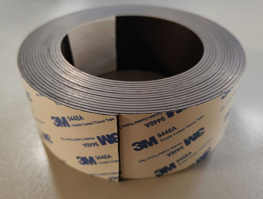 Taśma magnetyczna samoprzylepna 1,5mm x 50mm x 5m mocna MSXX000844