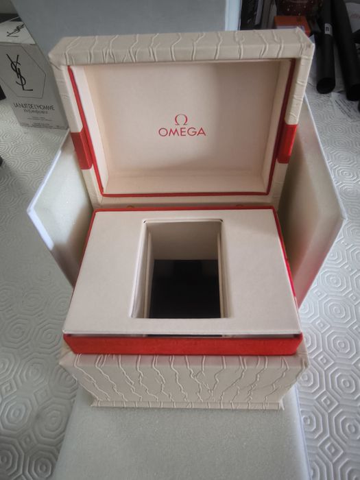 Boks pudełko zegarka Omega constellation
