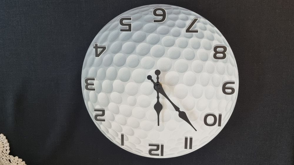 Zegar Golfowy śr 25cm. Nowy.