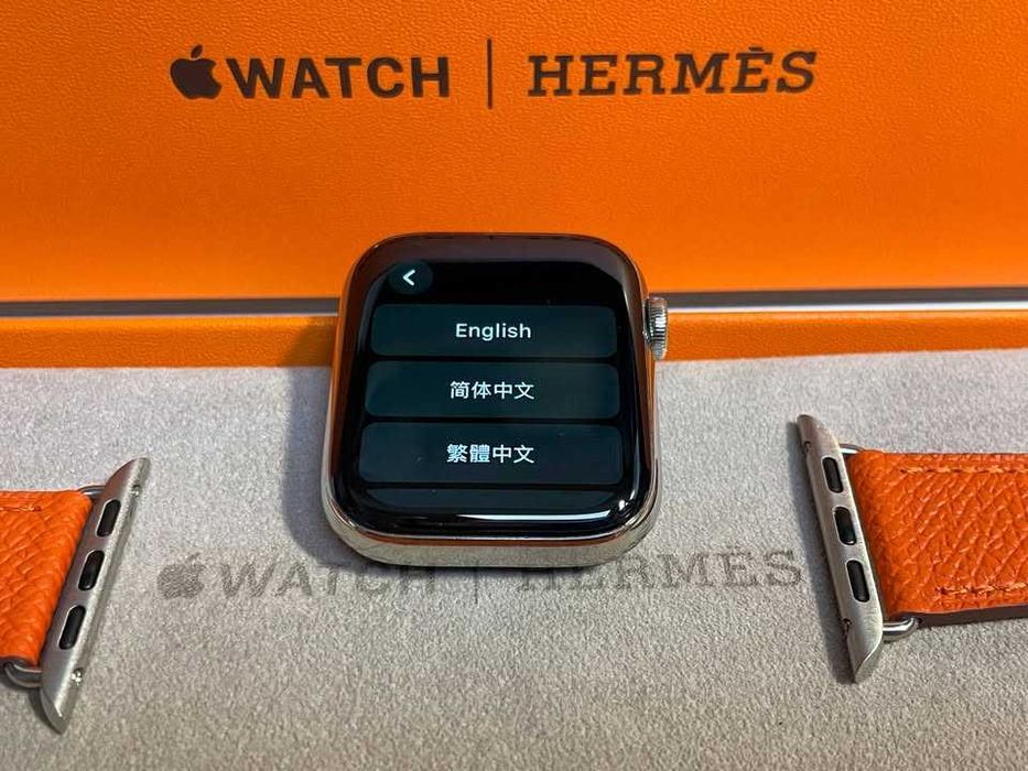 Apple Watch Hermes Series 6 GPS + Cellular 44mm em Aço
