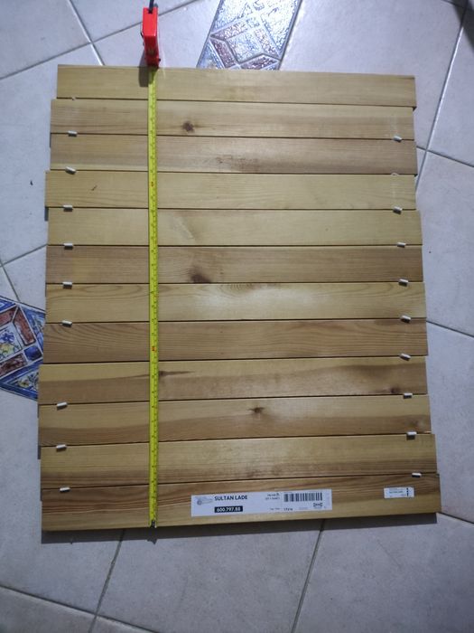 Estrado de ripas IKEA 70cmx160cm Sultan Lade