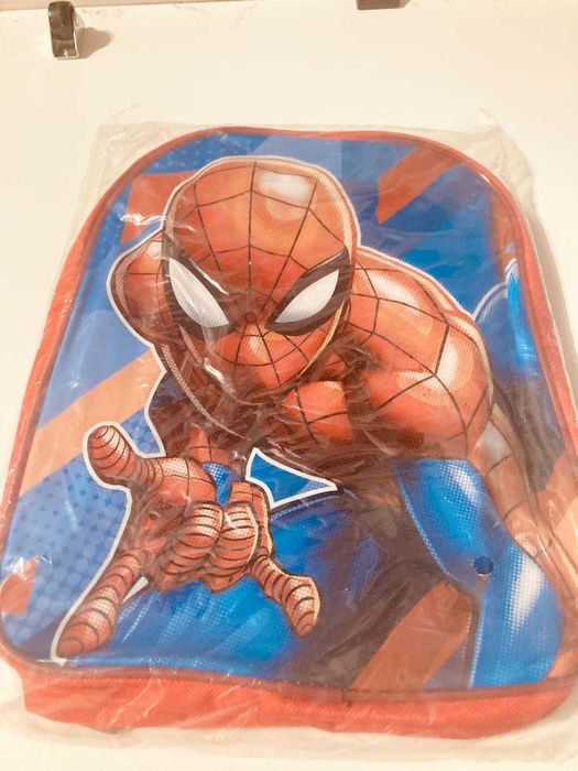 Marvel Spider-Man Homem Aranha Mochila Pequena Pre Escolar
