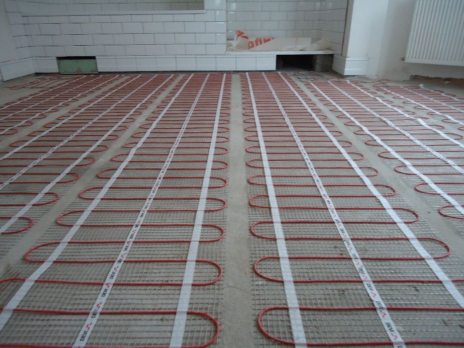 Тепла підлога електрична, мат, під плитку. Теплый пол, гарантія