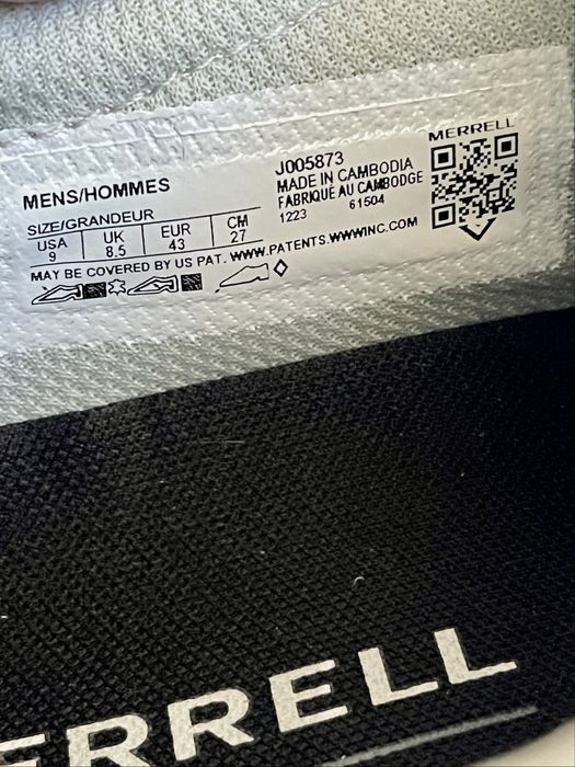 Мужские Ботинки Merrell 1TRL Jungle Moc Evo Woven р. EUR 43(27см)