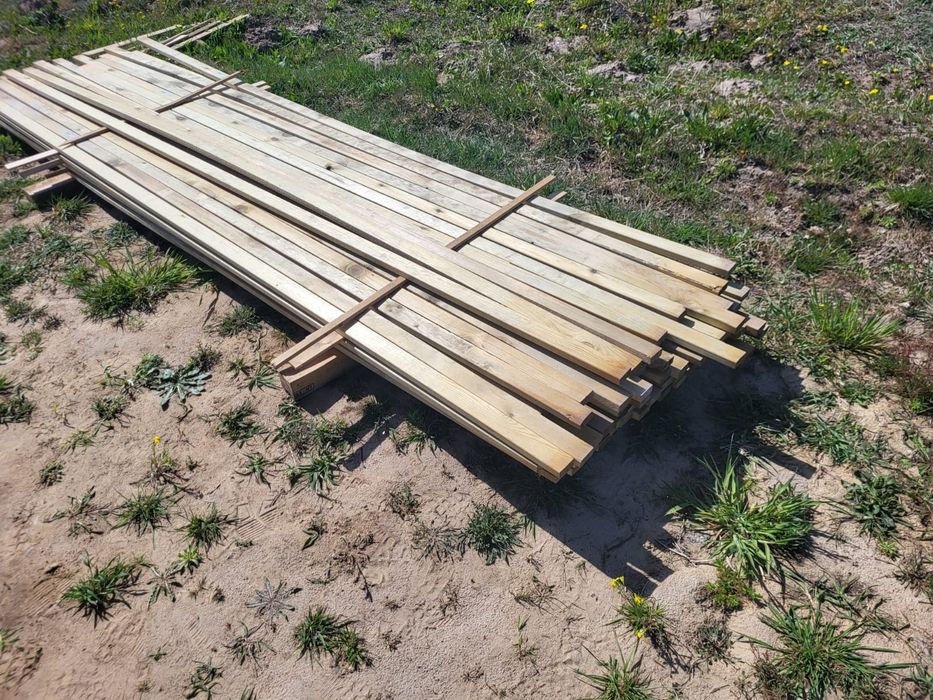 Kontrłaty dachowe 40x20mm 300cm  64 sztuki