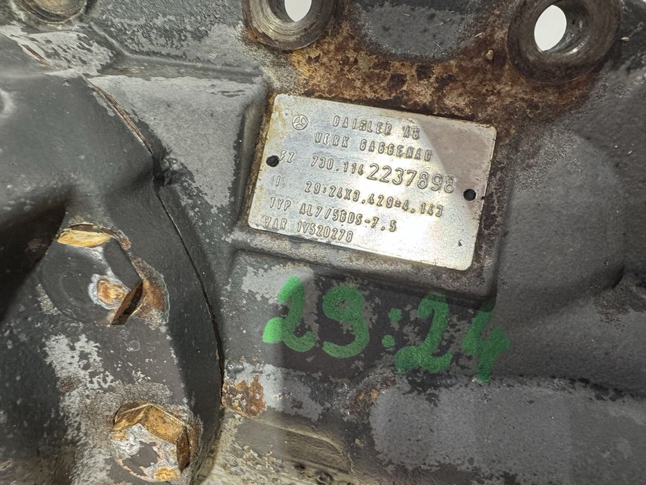 Wkład Mostu Mercedes Actros 29:24 Arocs AL7/56DS-7,5 TGM ,  TGL 8X4