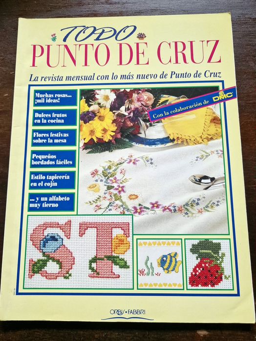 8 Revistas Todo Punto de Cruz em Espanhol