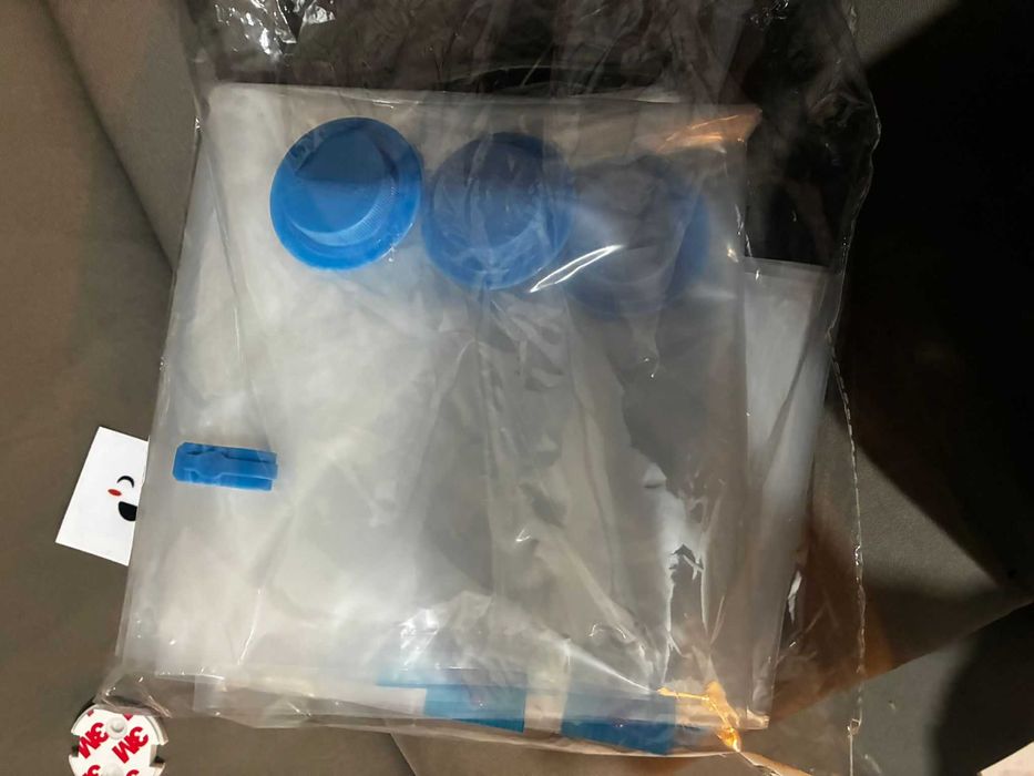 Bomba de ar elétrica portátil para saco de vácuo com 6 sacos incluídos