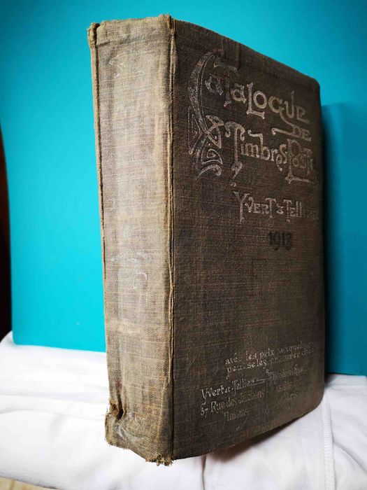 [SELOS] CATÁLOGO Yvert & Tellier de todos os selos emitidos em todo o mundo entre 1840 e 1912