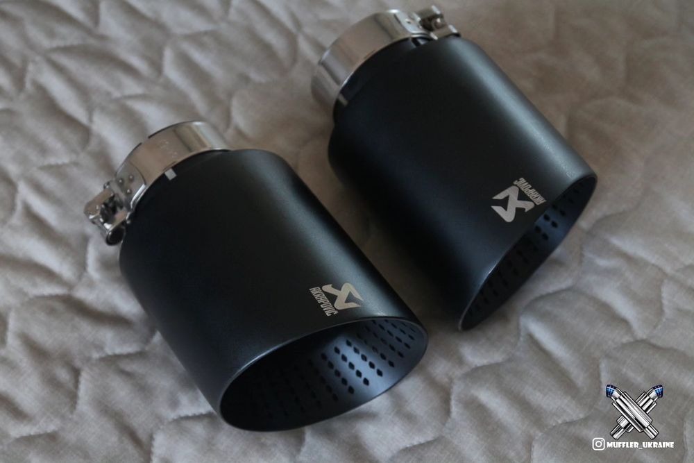 Насадки Akrapovic Акрапович металеві глушитель вихлоп BMW M Audi Remus
