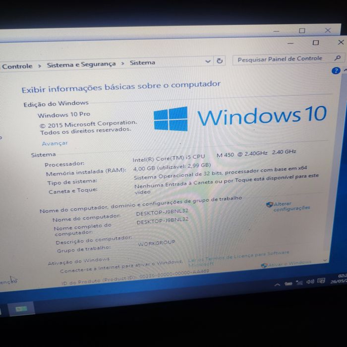 Portátil Toshiba Com carregador