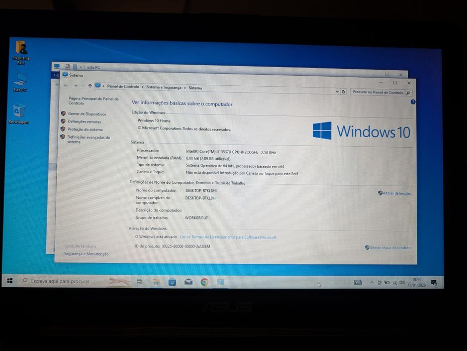 Portátil ASUS k56c