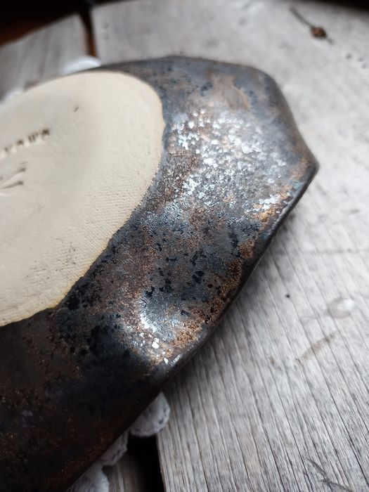 Ceramiczna miseczka liść, rękodzieło