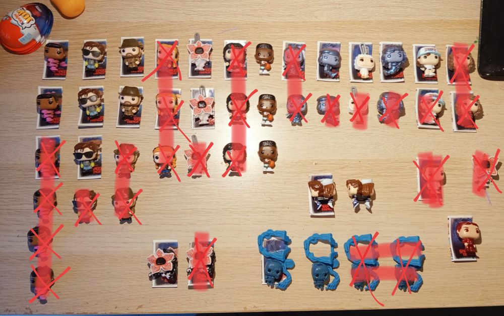 Mini Funko Pop  Stranger Things e Harry Potter e  figuras McDonald's