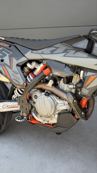 Ktm 500 exc six days supermoto modelo 2017