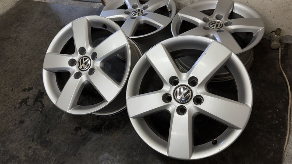 Felgi Aluminiowe 5x112 16” VW Tiguan Golf Plus Passat Touran Caddypp