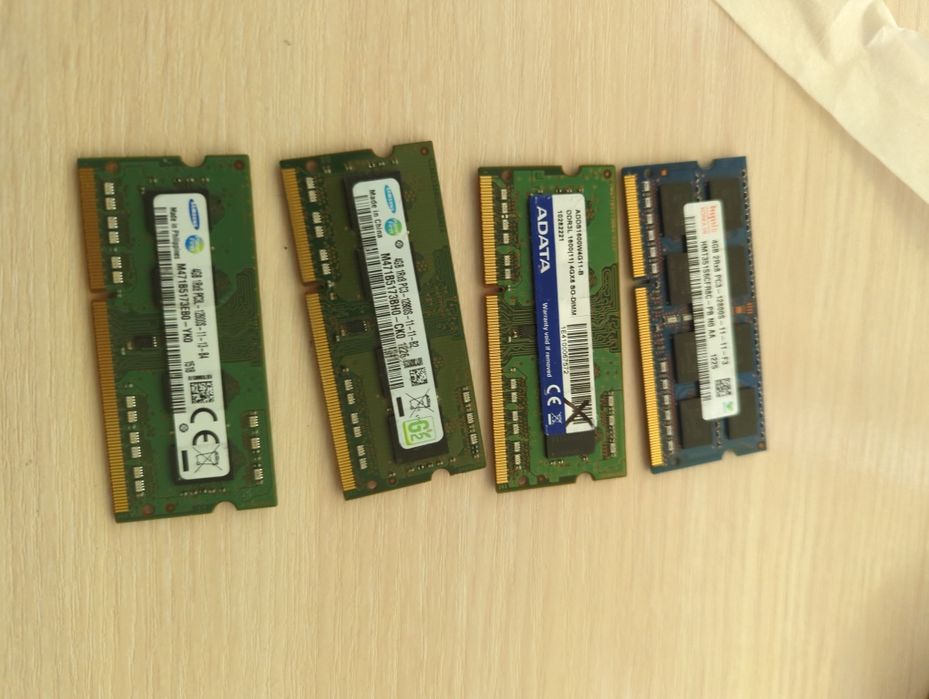 DDR3 на 2 та 4 Гб Озу оперативна пам'ять для ноутбука ГУРТ